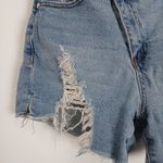 Kendall + Kylie Y2K  Distressed Denim Shorts Women 5/27 Grunge Festival Rugged Photo 1
