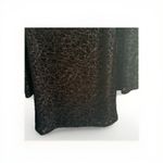 Adrienne Vittadini  Black Velvet Burnout Sheath Whimsigoth Size Med Bell Sleeves Photo 3