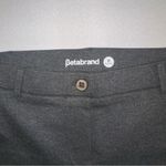 Betabrand  Classic Yoga Dress Bootcut Pants Sz Medium Petite Heathered Grey Photo 3