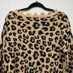 Vigoss Animal Print Womens Sweater Small Boho Chic Feminine Relaxed Fit Classic Photo 6