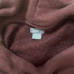 Aerie  Deep Burgundy Cowl Neck Oversized Sweater Size S | Cozy Winter Pullover Photo 2