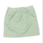 Loft Green Woven Lined Mini Skirt Women 10 Preppy Nautical Coastal Beach Boho Photo 1
