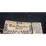 New Direction Petite XL Shirt Shacket Women’s Linen Cotton Black Size undefined Photo 2