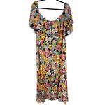Rachel Pally $325 Women's Blue Sheer Long Eden Floral Maxi Dress Size 3X NWT Photo 9