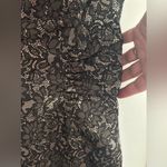 Adrianna Papell  size 10 black and gold formal dress w/ flattering waist … Photo 8