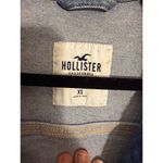 Hollister  Cut Off Cropped Light Wash Denim Jacket Photo 1
