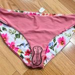 NEW Coral Reef Women's Reversible Swim Bottoms 22/24 3XL Floral Pink Size 3X Photo 2