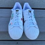 Adidas 2021 Superstar Pure J 'Self Love' Sneakers Cloud White, Black, Gold Photo 2