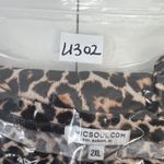 Chic Soul Plus Size 2X Top Pullover Leopard Animal Print Long Sleeve Women’s Photo 9