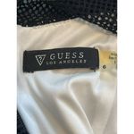 Guess  Black Lace Bodycon Dress 6 mesh top and waist inset lined lightly padded Photo 2