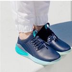 NEW Clove Classic Aqua Blue Navy Sneakers Healthcare Nursing Size W12 M10.5 Photo 4