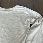 st. john's bay  Light Gray Lace Accent Sweatshirt Photo 9