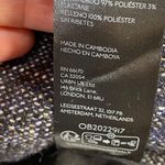 Maeve Anthropologie Tweed Blazer Puff Sleeve Business Casual Jacket Black Size 4 Photo 6