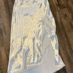 Urban Outfitters Silence + Noise Silk Maxi Skirt with Slit Photo 0