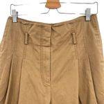 MM.LaFleur M.M. Lafleur The Talulah Pant Pleated Trouser Eco Chino Khaki Tan Size 4 Photo 4