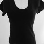 Derek Lam Black Fine Wool Top - M - Photo 0