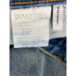 NWT Distressed Button Fly Mom Jeans Jrs Size 9 Boho Trendy Grunge Casual Skater Blue Photo 4