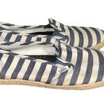 Vans fabric and fiber slip-on shoes in blue and white stripes size 7 Photo 4