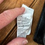 Banana Republic Elegant Black Leather envelope, Shoulder Bag gold chain strap Photo 7