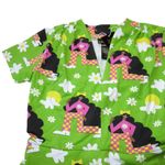 Nooworks NWT Greta in Green Checkered Ladies Stretch Cotton Midi Dress S $144 Photo 1