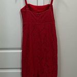 Fame and Partners Red The Max Dress Size 6 US $299 Photo 6