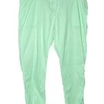 Garnet Hill Seafoam Green Cotton Casual Pants Size 14 Photo 0