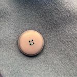 Vintage Crestmoor Wool Norwegian Fox Fur Collar Pea Coat 50s 60's Blue Size M Photo 8