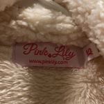 Pink Lily Cream Sherpa Jacket Photo 1