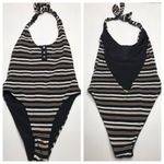 Beach Bunny  Striped One Piece Bathing Suit Photo 1