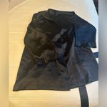 Victoria's Secret  Black Satin Kimono Robe Photo 5