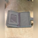 Fossil  Lainie Multifunction leather (cow hide) bifold snap wallet gray Photo 6