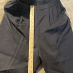 Talbots Vtg  Pants Womens Sz 10 Petite Black Pull On Business Casual Straight Leg Photo 4