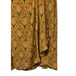 Vintage Dorothy Schoelen Platinum Wrap Skirt with Brooch Button Elastic waist S Size 4 Photo 1