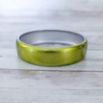Vintage Bracelet Bright Metallic Green Photo 2
