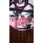 Victoria’s Secret nwt backpack tropical vacation bag pink and blue backpack​​ Photo 2