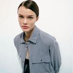 ZARA FLOWY BLAZER Sz M New never Worn Photo 0