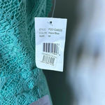 Adelyn Rae  GREEN LACE-UP SHORT SLEEVE ELEGANT DRESS SIZE M- NEW Photo 5