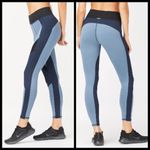 💕MICHI💕 Extension Legging Deep Sea Navy Storm Blue Medium M NWT Photo 4