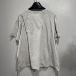 Jane and Delancey Short Sleeve Shirt Top Women's Size 3X Natural Embroidered Sun Photo 3