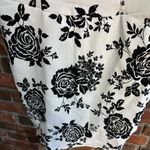 B. Smart  juniors vintage floral formal HOCO mini dress black/white 3/4 Photo 1