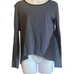 Converse One Star Black Blue Colorblock Long Sleeve Top Small Skate Grunge Emo Photo 0