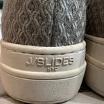 JSlides J/SLIDES Gray Natasha Crochet Platform Sneaker, Size 7 Photo 3