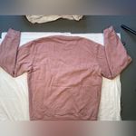 Outdoor Voices Outdoor Voices pullover sweatshirt, crew neck, soft pink, size Medium Photo 3