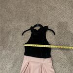 Trixxi Black Velvet & Blush Pink Fit-and-Flare Dress Boho Y2K – Size S Photo 6