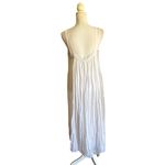 Rails NWT- Amaya White Tiered Linen Blend MIDI Dress- Size Small Photo 7