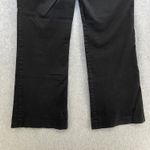 Victoria's Secret Body by Victoria The Kate Fit Pants Size 6 Solid Black Bootcut Cotton Photo 4