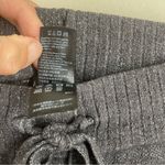 Barefoot Dreams CozyChic Ultra Lite Rib Trim Jogger Pant Carbon Grey Metallic M Photo 10