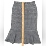 Houndstooth ruffle midi skirt Blue Size 12 Photo 2