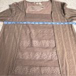 Hem & Thread NWT  Sheer Lace Front Long Sleeve Top Boho Fairycore Women’s Size S Photo 4