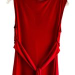 Paper Dolls Paper Doll XL Business Casual Sleeveless Knot Front Dress Polyester Spandex Photo 4